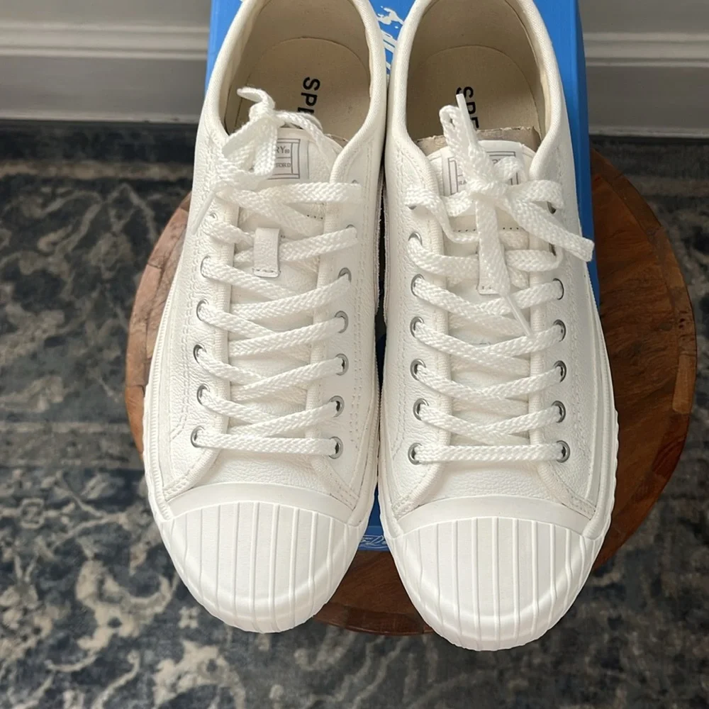 New Sperry topsider in white leather - Picture 3 of 4